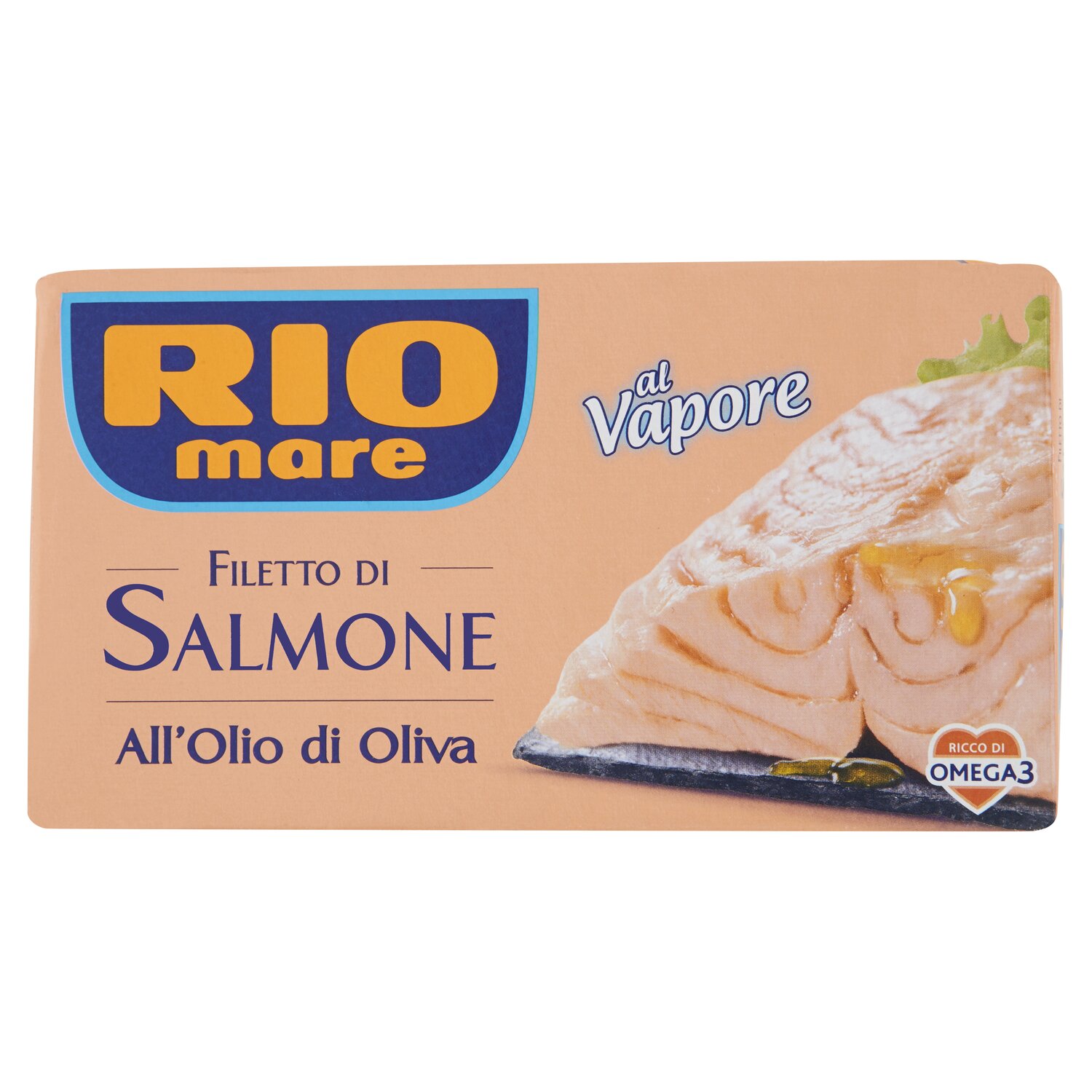 File de Somon in Ulei de Masline Extravirgin Rio Mare, 125 g