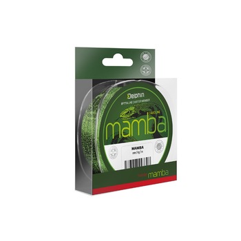 Fir Monofilament Model MAMBA Feeder Culoare camuflaj Diametru 0,20mm Rezistent 7,7lbs Lungime 200m Fir Monofilament Model MAMBA Feeder Culoare camuflaj Diametru 0,20mm Rezistent 7,7lbs Lungime 200m