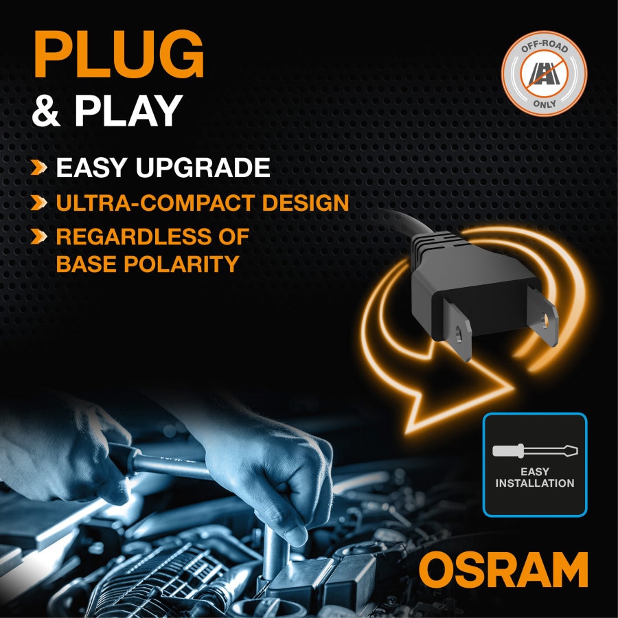 Osram H7 H18 PX26 LED BULBS OSRAM LEDRIVING EASY 12V 16W Plug & Play