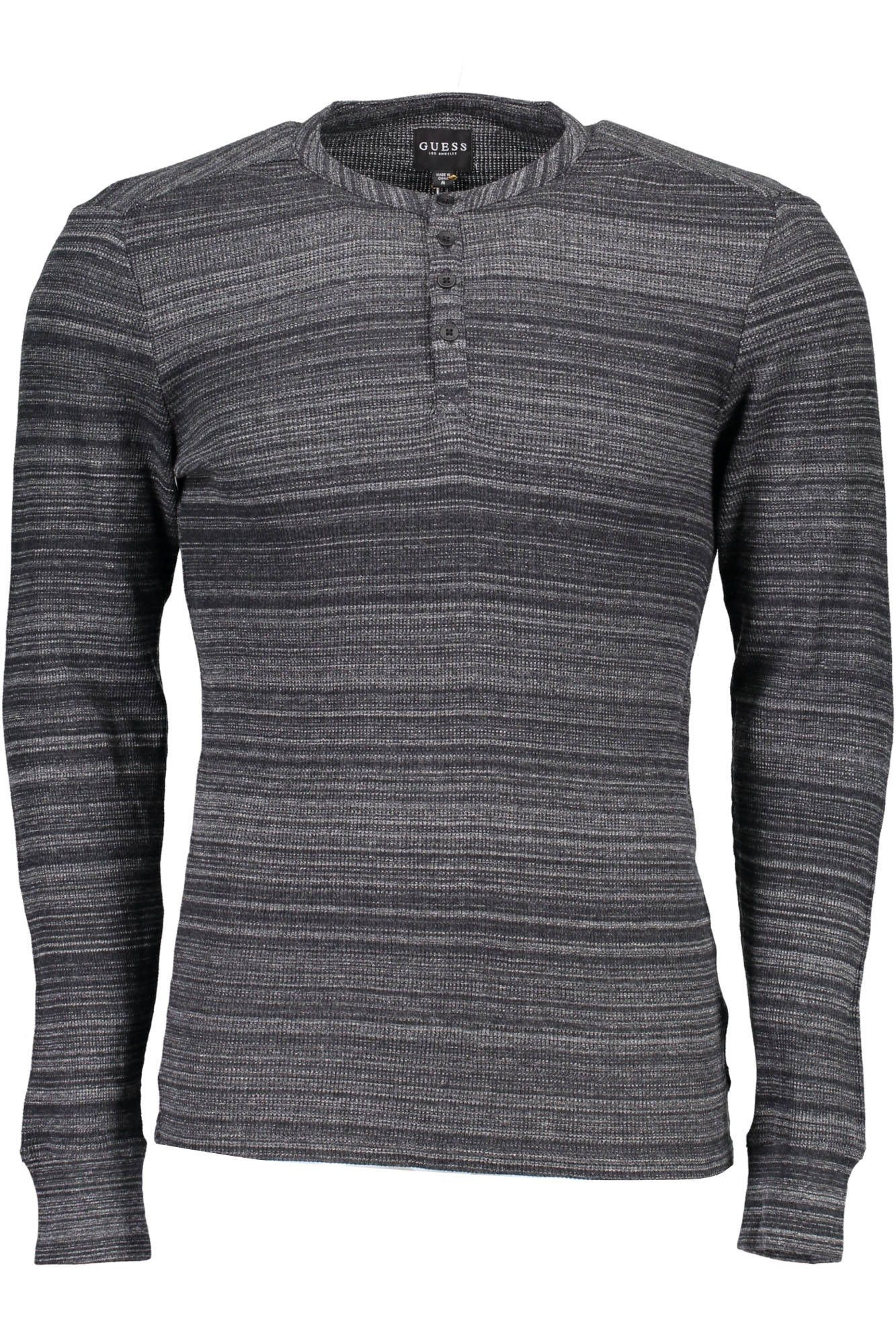 Bluza Barbati, GUESS JEANS, 9708736, Logo, Gri, Gri, 2XL