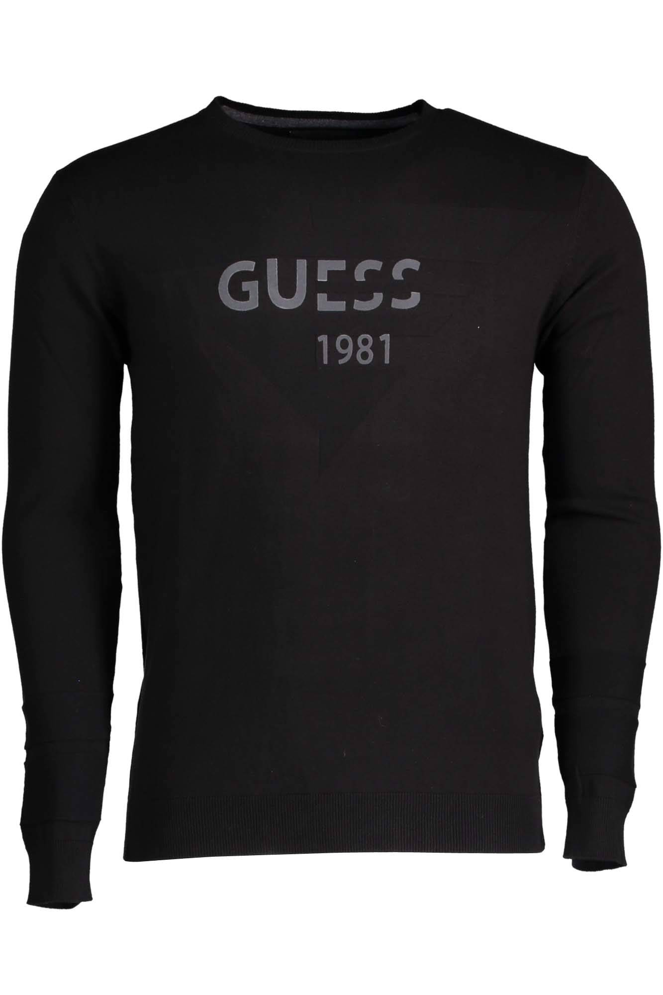 Bluza Barbati, GUESS JEANS, 9708740, Logo, Negru, Negru, 2XL