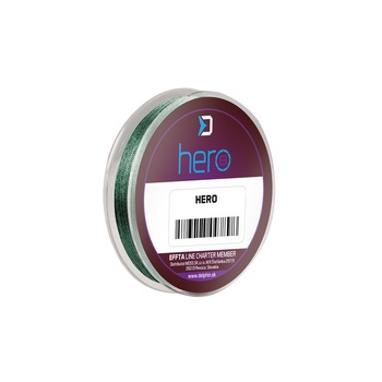 Fir pescuit, Textil Delphin, Model HERO 8 Culoare verde Diametru 0,40mm Rezistenta 26,40kg Lungime 15m pentru pescuit sportiv Fir pescuit, Textil Delphin, Model HERO 8 Culoare verde Diametru 0,40mm Rezistenta 26,40kg Lungime 15m pentru pescuit sportiv