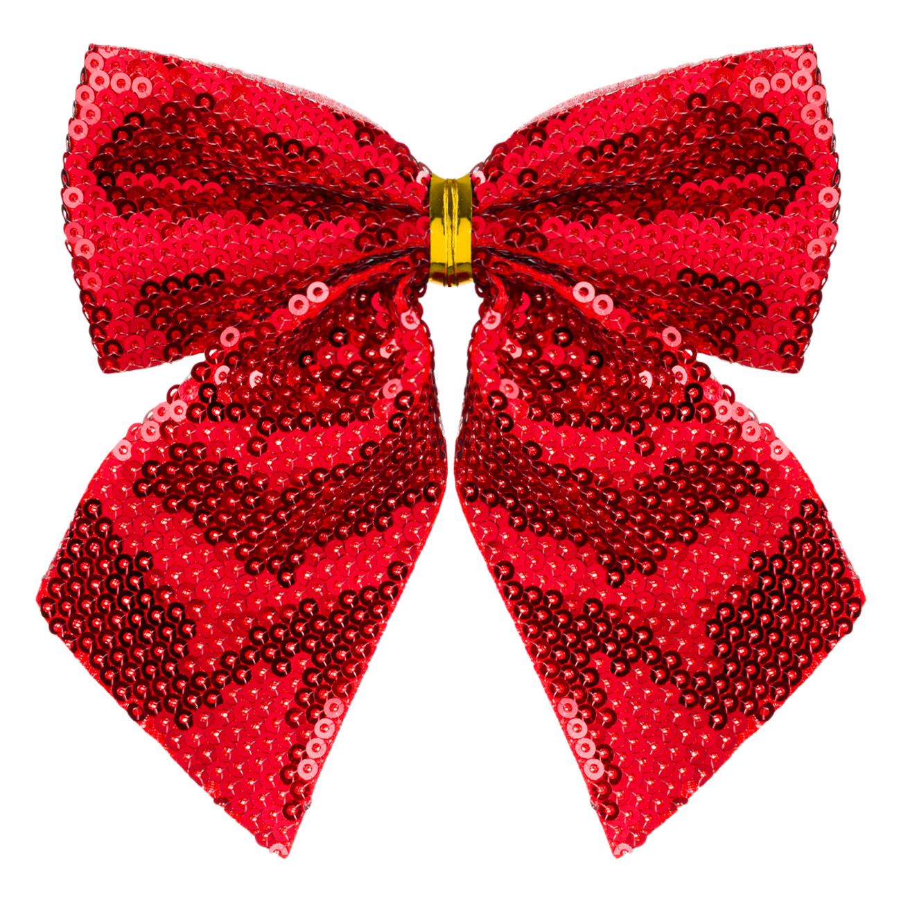 Set fundite decorative pentru brad de Craciun, rosu, 13.5 cm, 3 buc