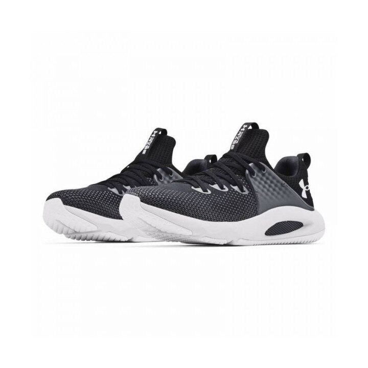 Pantofi de antrenament, Under Armour HOVR Rise 3, Plasa, Negru/Alb, Negru/Alb
