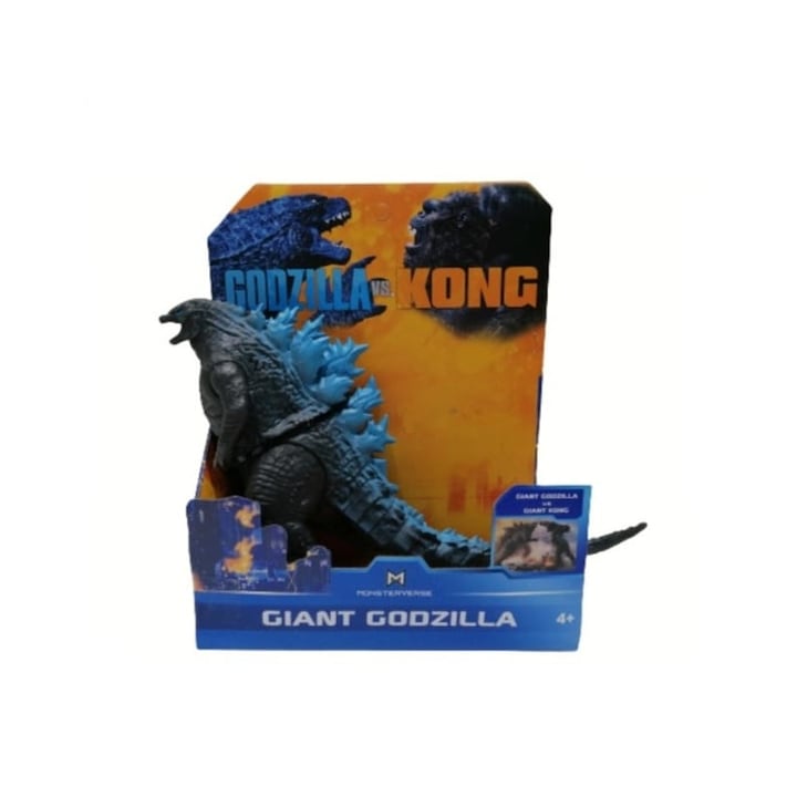 OEM Godzilla figura, fekete/kék, 30 cm
