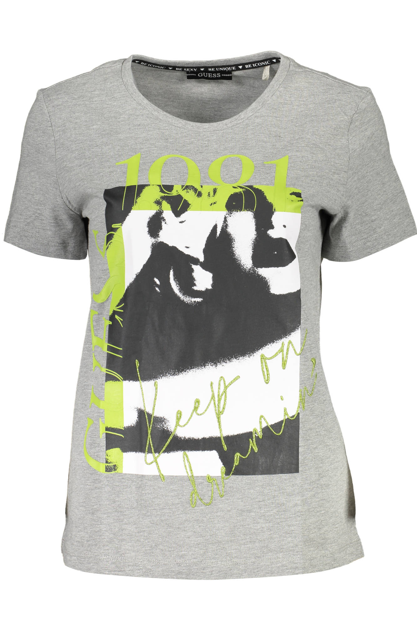 Tricou dama, Guess Jeans, 9205407, Gri