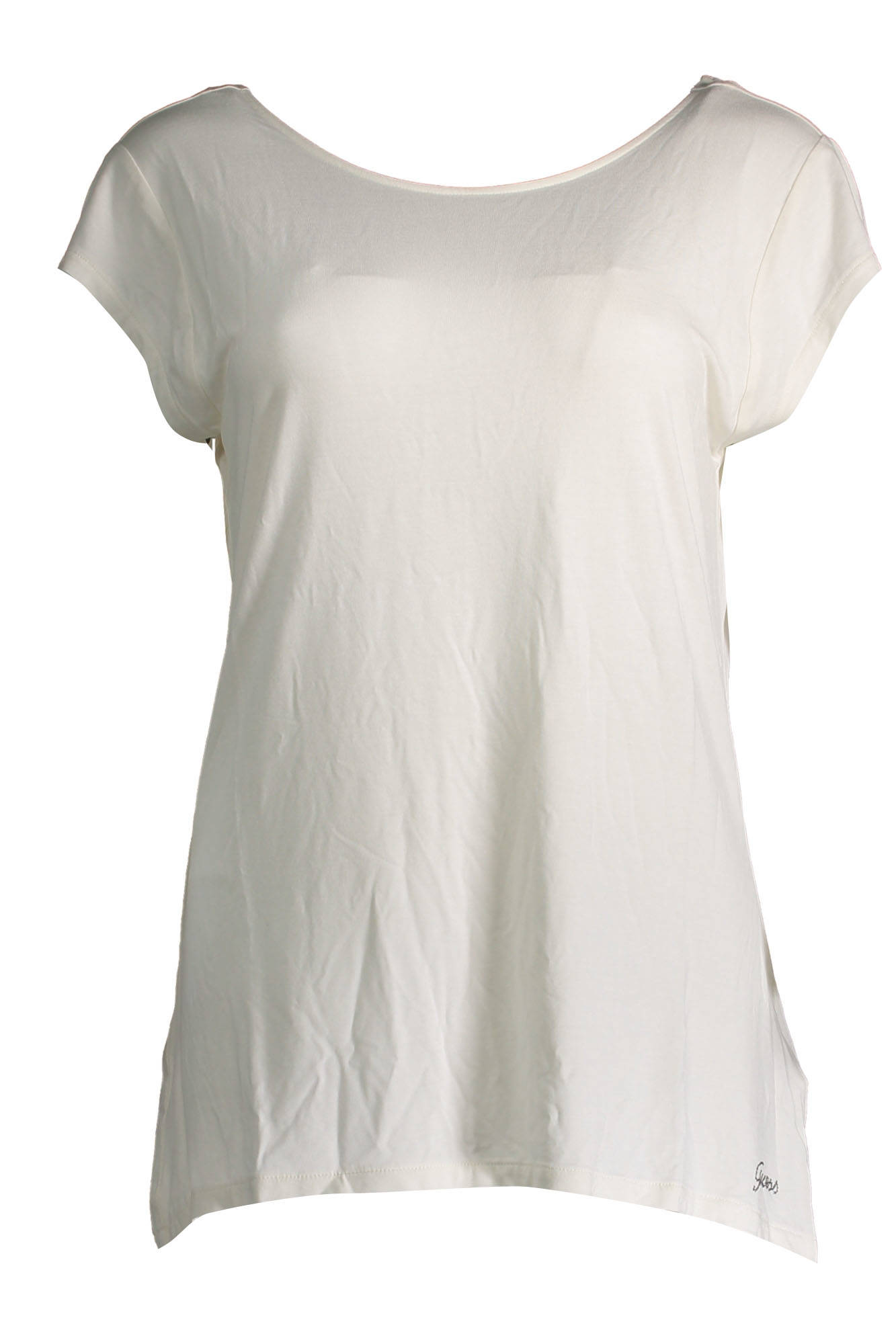 Tricou dama, Guess Jeans, 9205436, Logo, Alb, Alb, L