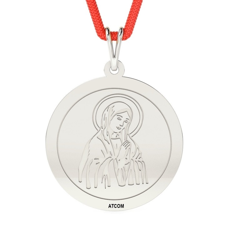 Медальон, Ортодоксален, Сребрист