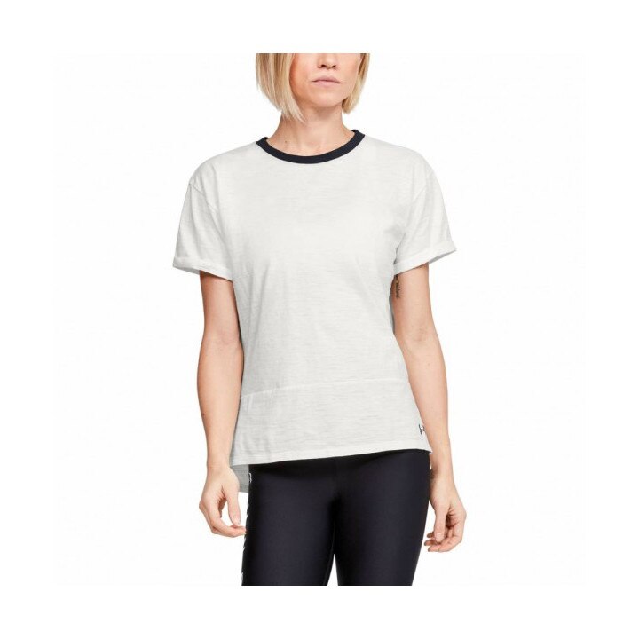 Tricou sport, Under Armour, L, Alb