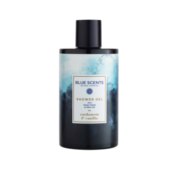 Gel de dus Blue Scents cu Vanilie si Cardamon 300ml Gel de dus Blue Scents cu Vanilie si Cardamon 300ml