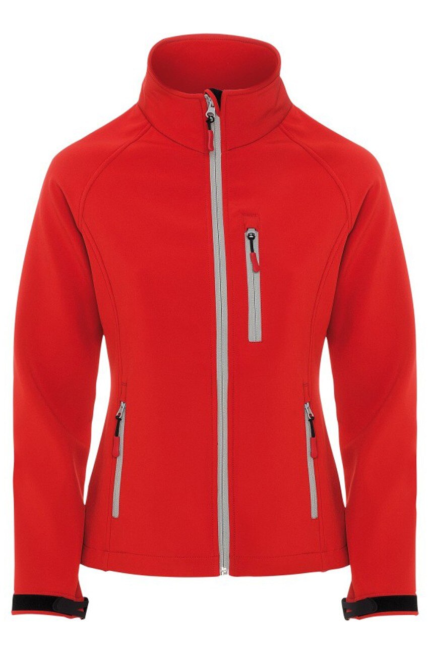 Jacheta pentru femei, poliester, Antartida, Rosu