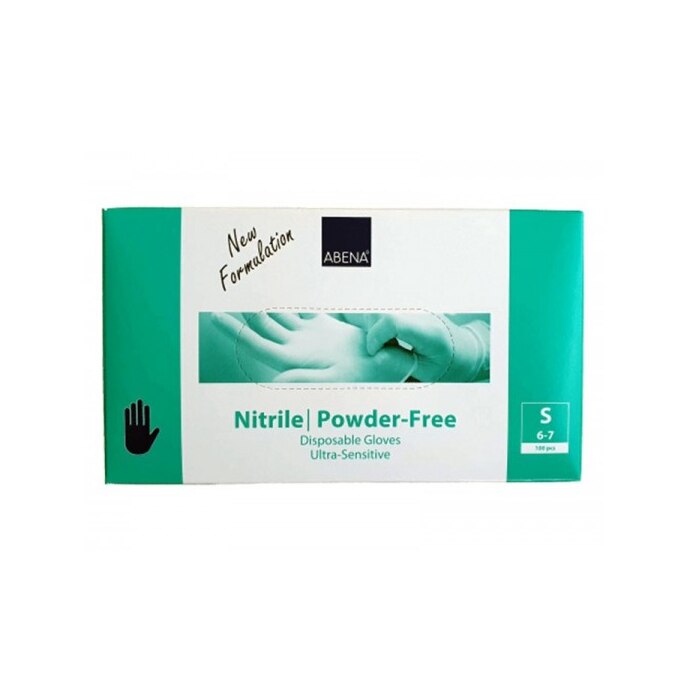 Manusi Nitril Negre Nepudrate 100 buc S