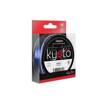 Fir pescuit, Monofilament Delphin, Model KYOTO Culoare albastru Diametru 0,203mm Rezistenta 8,4lbs Lungime 50m Fir pescuit, Monofilament Delphin, Model KYOTO Culoare albastru Diametru 0,203mm Rezistenta 8,4lbs Lungime 50m