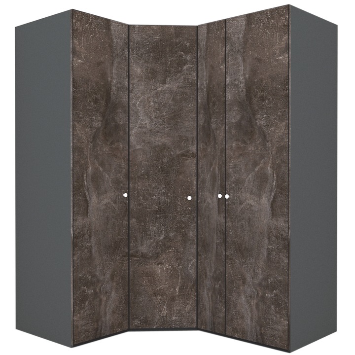 Dulap de Colt Genarom LEX Model A, Decor 4299, 153-178 x 218 x 66 cm