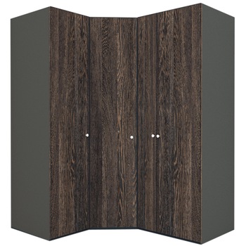 Dulap de Colt Genarom LEX Model A, Decor 7648, 153-178 x 218 x 66 cm Dulap de Colt Genarom LEX Model A, Decor 7648, 153-178 x 218 x 66 cm