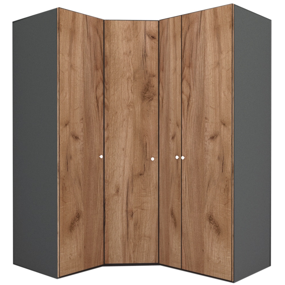 Dulap de Colt Genarom LEX Model A, Decor K004, 153-178 x 218 x 66 cm