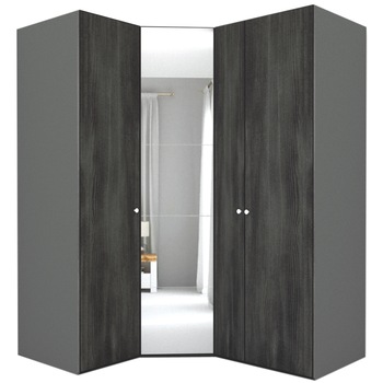 Dulap de Colt Genarom LEX Model A, Decor 8509 / Oglinda, 153-178 x 218 x 66 cm Dulap de Colt Genarom LEX Model A, Decor 8509 / Oglinda, 153-178 x 218 x 66 cm