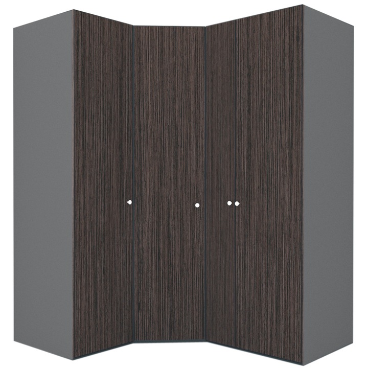 Dulap de Colt Genarom LEX Model A, Decor 8548, 153-178 x 240 x 66 cm