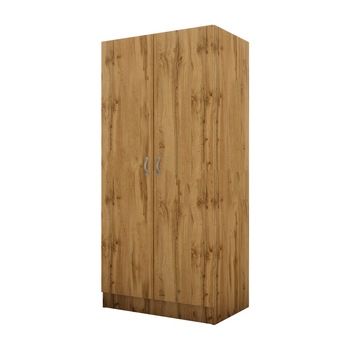 Dulap 2 Usi, Stejar Wotan, 80 x 51 x 170 cm Dulap 2 Usi, Stejar Wotan, 80 x 51 x 170 cm
