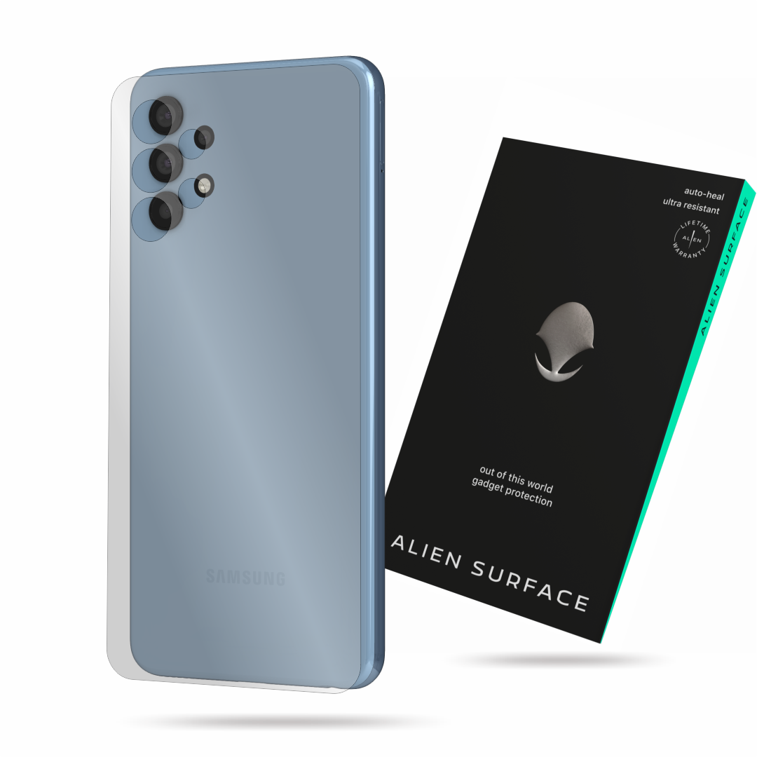 Folie Alien Surface, compatibila cu Samsung Galaxy A32 4G, protectie spate