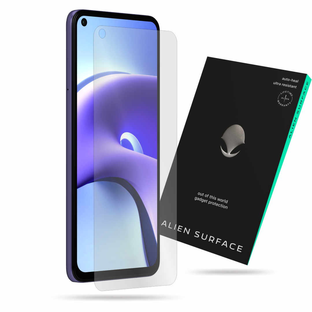 Folie Alien Surface, compatibila cu Xiaomi Redmi Note 9T, protectie ecran