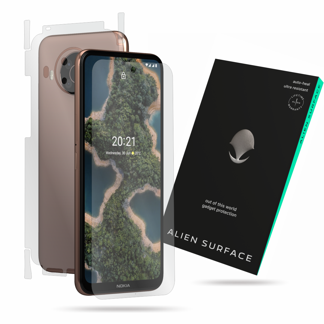 Folie Alien Surface, compatibila cu Nokia X20, protectie ecran, spate, laterale
