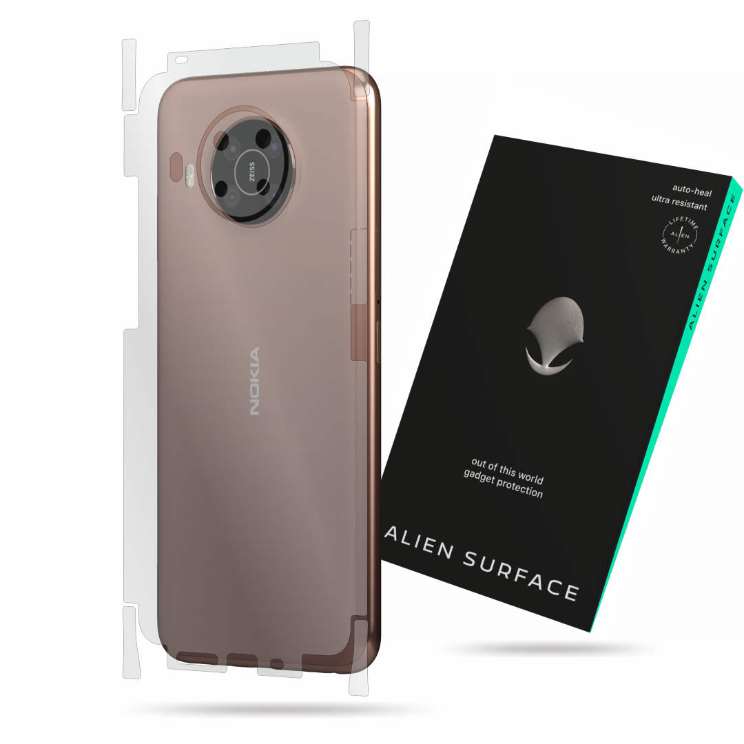 Folie Alien Surface, compatibila cu Nokia X20, protectie spate, laterale