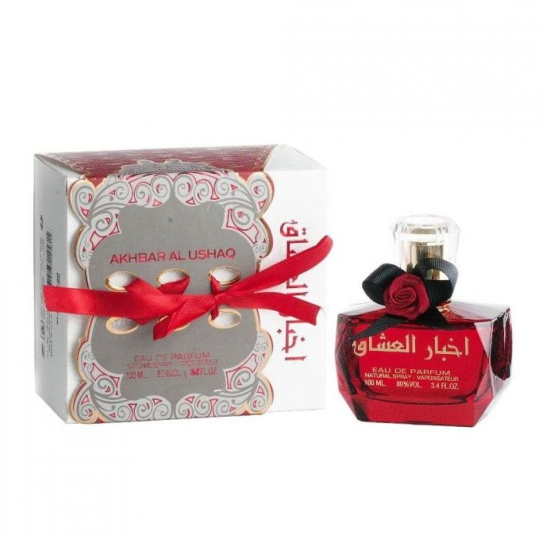 Apa de parfum arabesc Akhbar Al Ushaq, 100 ml, femei
