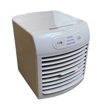 Mini racitor de aer portabil FreezyQ InnovaGoods, alb Mini racitor de aer portabil FreezyQ InnovaGoods, alb