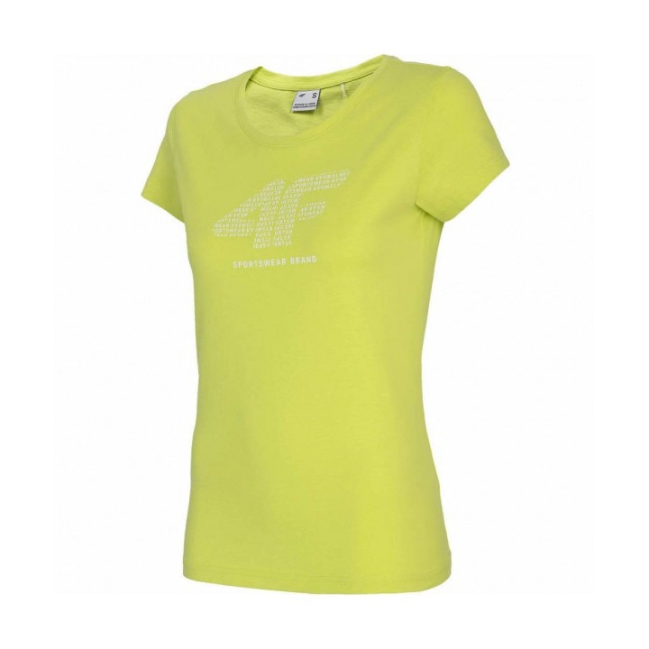Tricou 4F, H4L21-TSD011, Bumbac, Verde, M