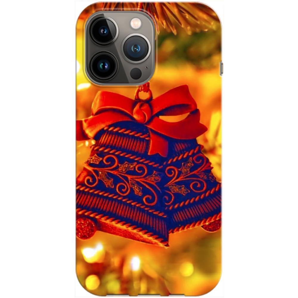 Husa craciun compatibila cu Apple iPhone 13 Pro model Christmas Bells, Silicon, TPU, Viceversa