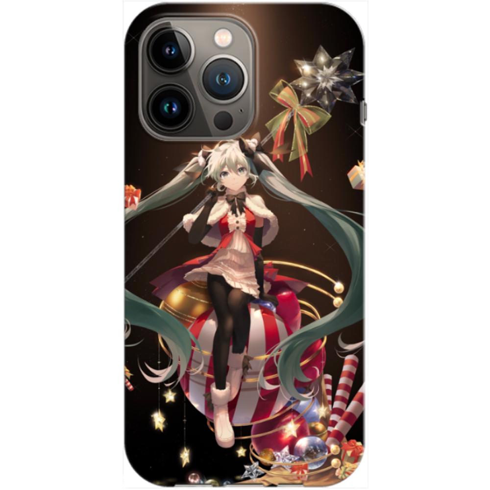 Husa craciun compatibila cu Apple iPhone 13 model Christmas Dress, Silicon, TPU, Viceversa