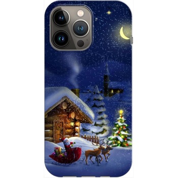 Husa craciun compatibila cu Apple iPhone 13 Pro Max model Christmas Night, Silicon, TPU, Viceversa Husa craciun compatibila cu Apple iPhone 13 Pro Max model Christmas Night, Silicon, TPU, Viceversa