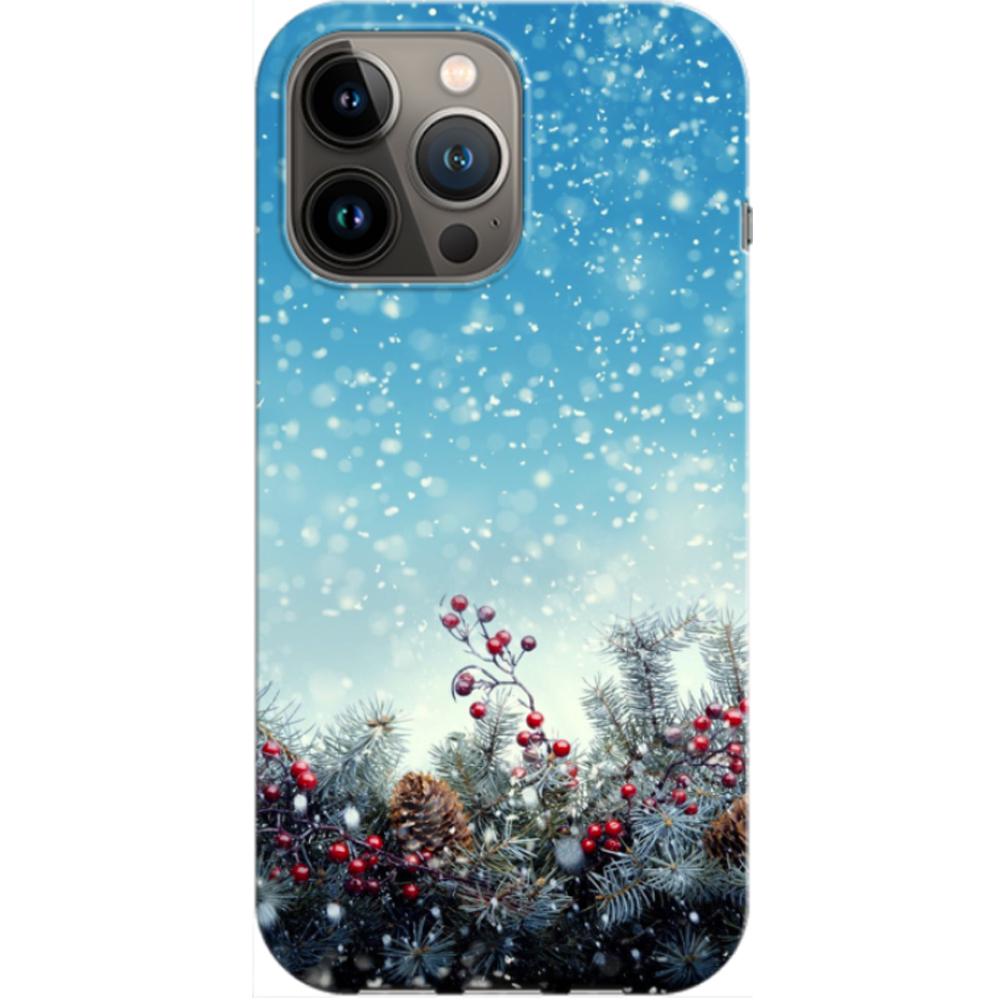 Husa craciun compatibila cu Apple iPhone 13 Mini model Christmas Card, Silicon, TPU, Viceversa