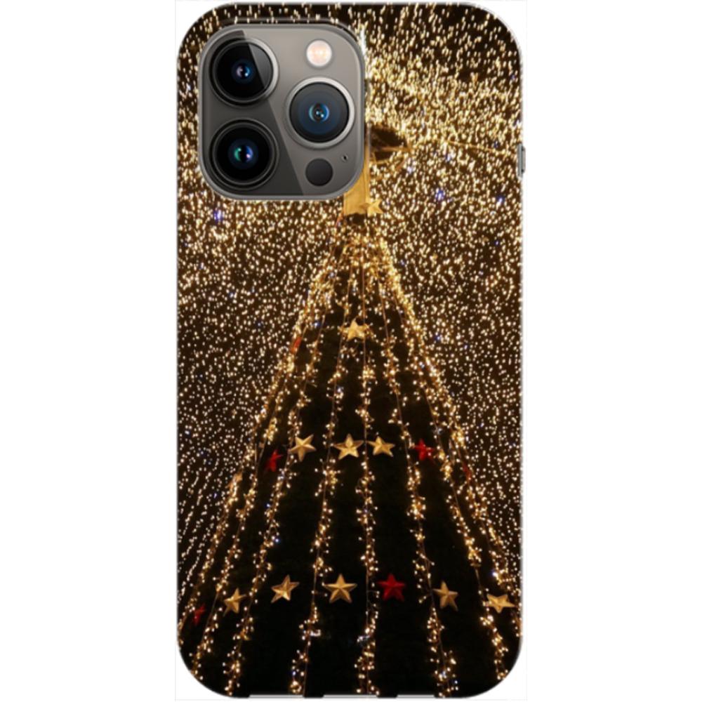 Husa craciun compatibila cu Apple iPhone 13 Pro Max model Christmas Lights, Silicon, TPU, Viceversa
