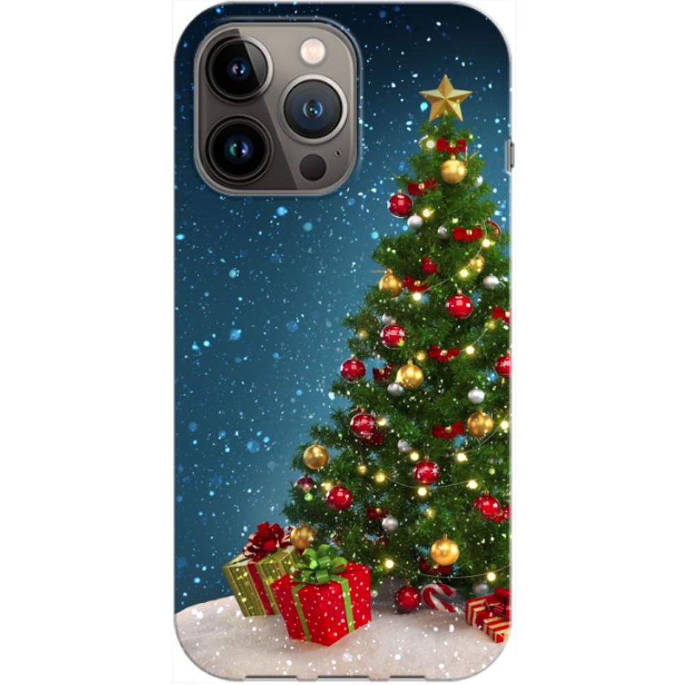 Husa craciun compatibila cu Apple iPhone 13 Pro model Christmas Three, Silicon, TPU, Viceversa