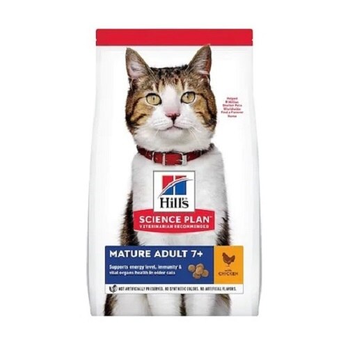 Hrana pentru Pisici, Hill's SP Feline Mature Pui, 1.5 Kg