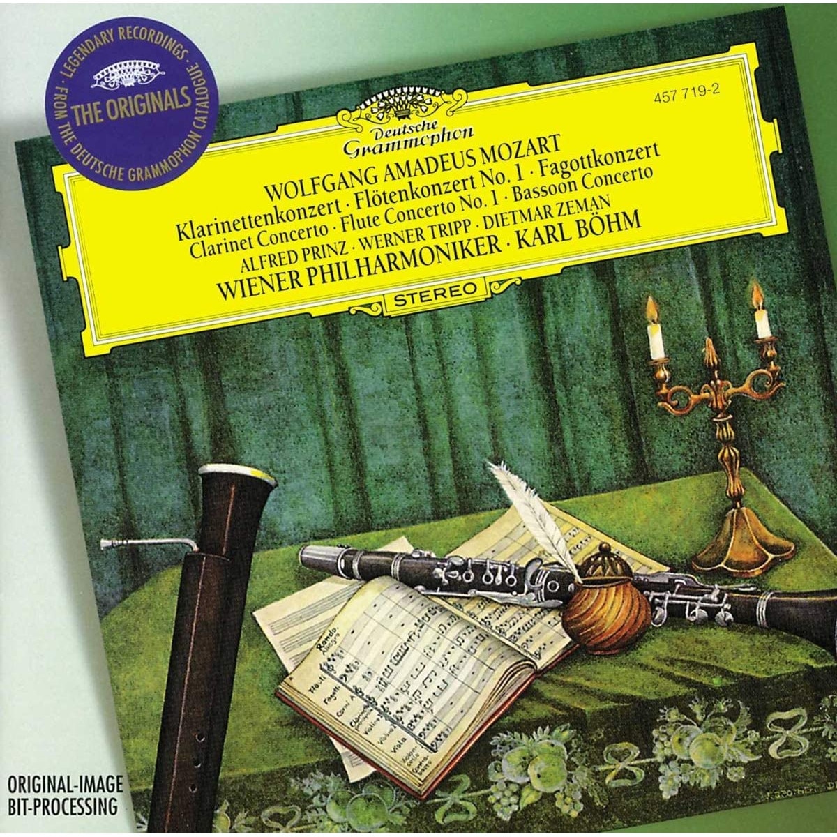 Wolfgang Amadeus MozartKarl BohmWiener Philharmoniker - Mozart: Wind Concertos - CD
