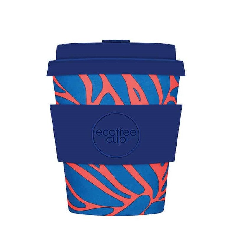 Cana de voiaj - Enough, Buckmaster! Bambus, 250 ml, Albastru