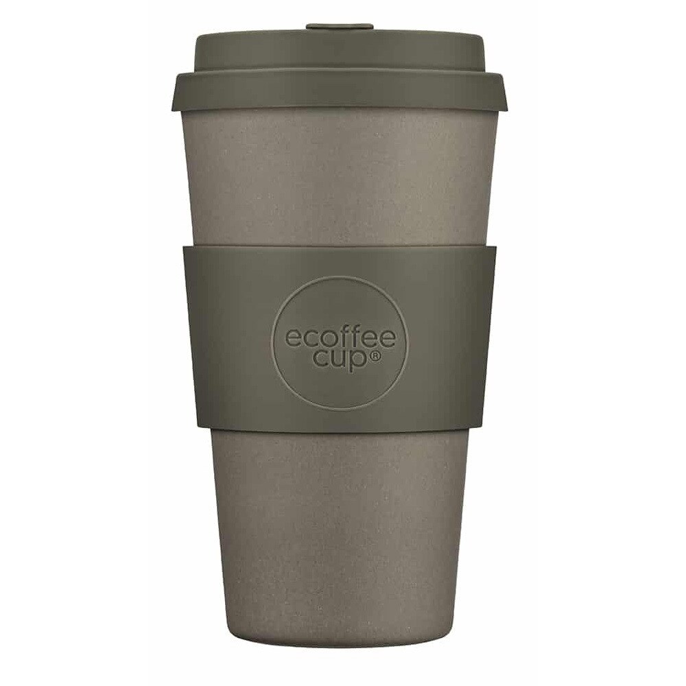 Cana de voiaj cu capac Molto Grigio, Bambus, 180 ml, Gri