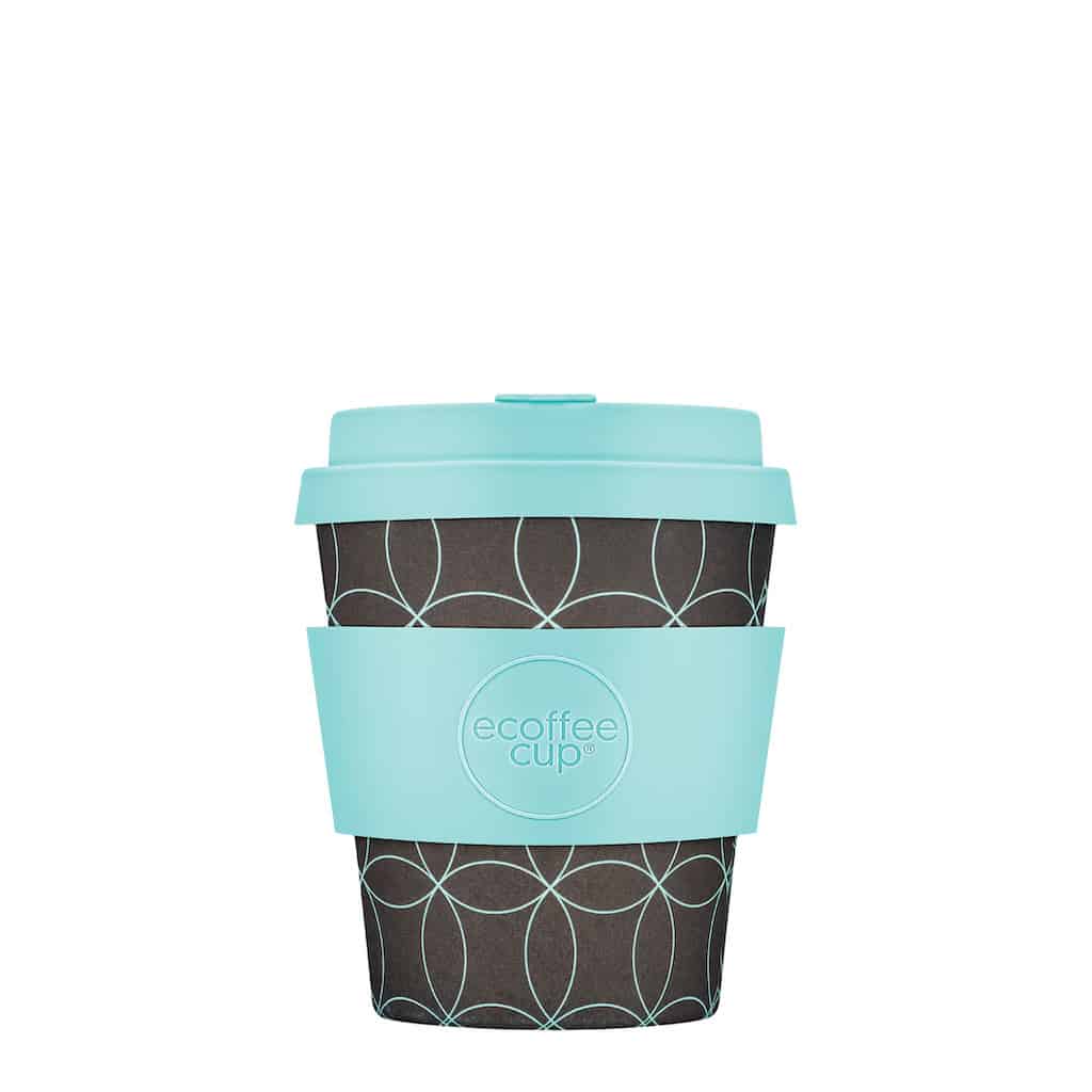 Cana de voiaj Strangelet Bambus, 250 ml, Albastru