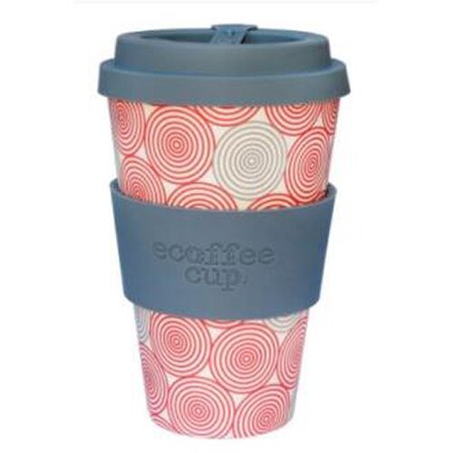 Cana de voiaj Swirl 400 ml, Bambus,