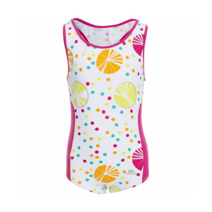 Costum de baie pentru copii Trespass Wakely, Poliester/Elastan, Multicolor, 9-10 ani