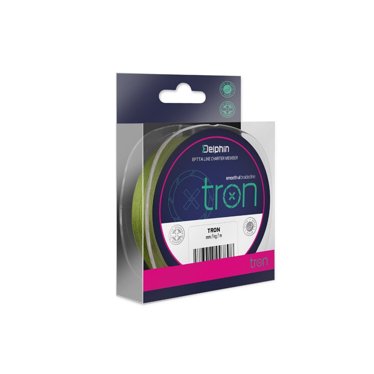 Fir Textil Model TRON Culoare verde Diametru 0,05mm Rezistenta 5lbs Lungime 1000m