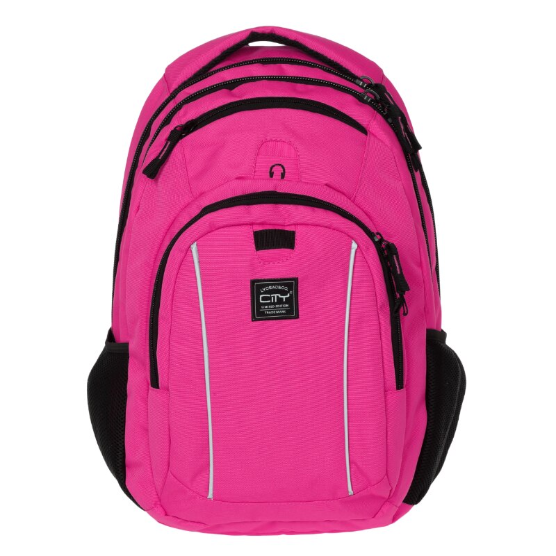 Ghiozdan, City, 50x31x25 cm, Roz