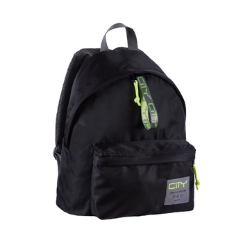 Ghiozdan, City, 41x30.5x15.5 cm, Negru Ghiozdan, City, 41x30.5x15.5 cm, Negru