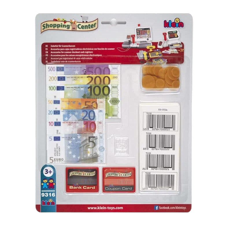 Set de accesorii pentru casieri, Klein 9316