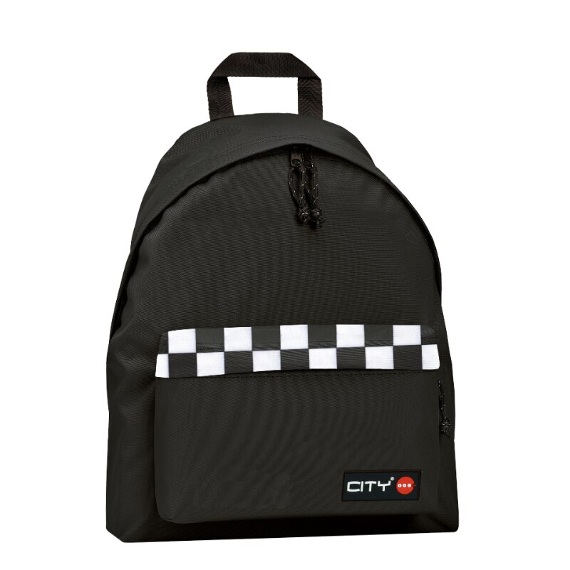 Ghiozdan, City, 41x30.5x15.5 cm, Negru