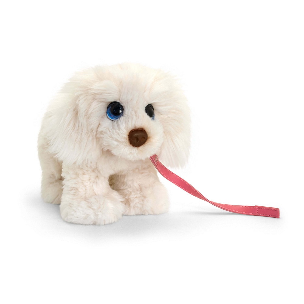 Jucarie de plus Keel Toys Catel Alb, 30 cm