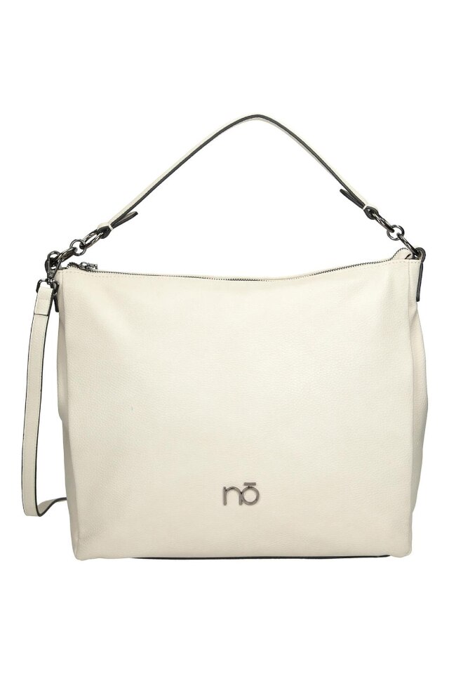 Geanta de dama, Nobo, Buzunar interior, 32 x 34 x 14 cm, Alb
